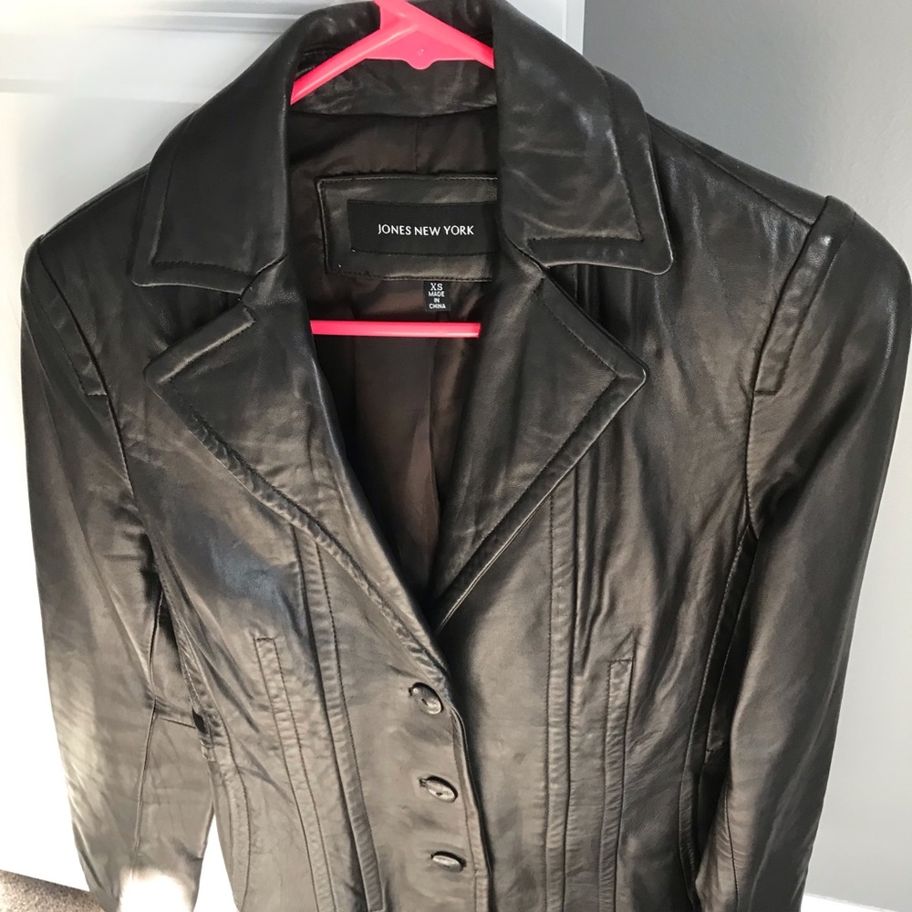 Leather jacket